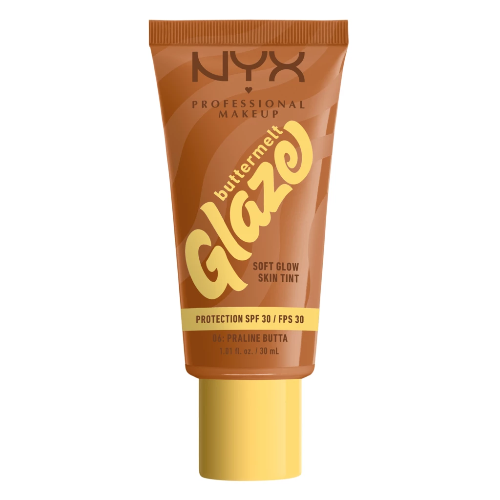 NYX Professional Makeup - Buttermelt Glaze SPF30 06 Praline Buttaosoitteessa Kicks.fi