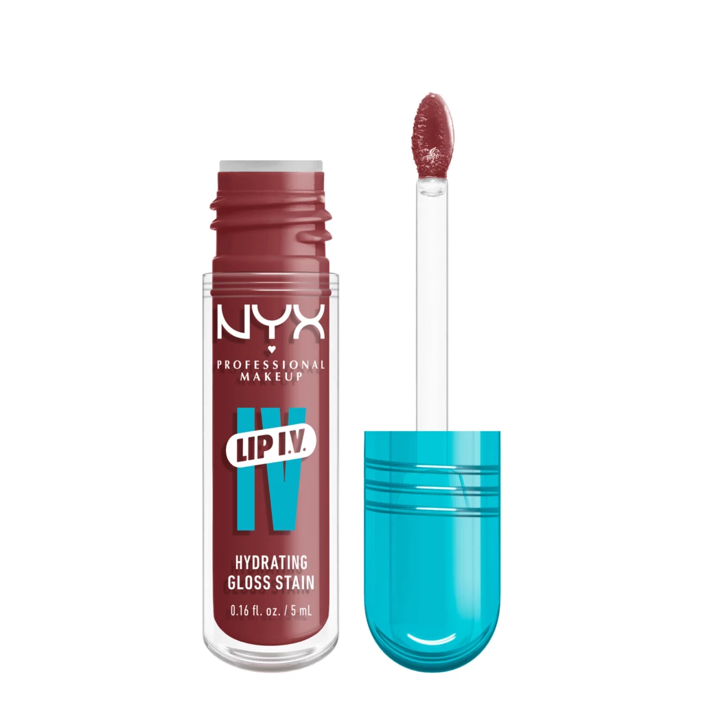 NYX Professional Makeup - Lip I.V. Hydrating Gloss Stain 02 Hydra-Honey på KICKS.se