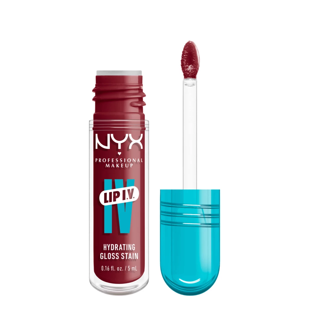 NYX Professional Makeup - Lip I.V. Hydrating Gloss Stain 09 Blush Rushosoitteessa Kicks.fi