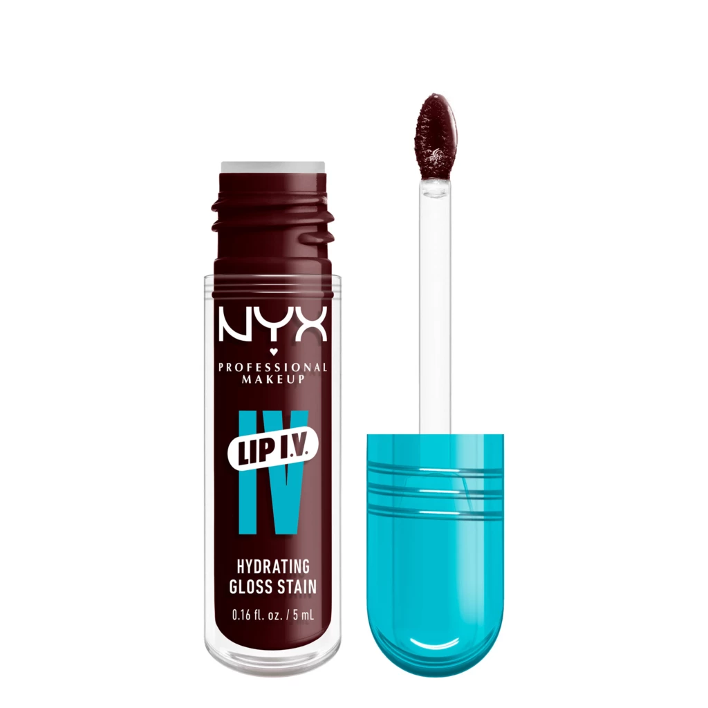 NYX Professional Makeup - Lip I.V. Hydrating Gloss Stain 15 Water 'Bout Wine? på KICKS.se