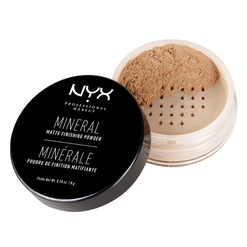 NYX Professional Makeup - Mineral Finishing Powder Medium/Dark på KICKS.se