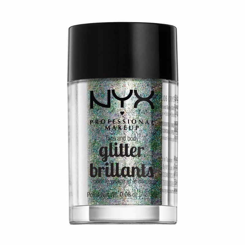 NYX Professional Makeup - Face & Body Glitter Crystal på KICKS.se
