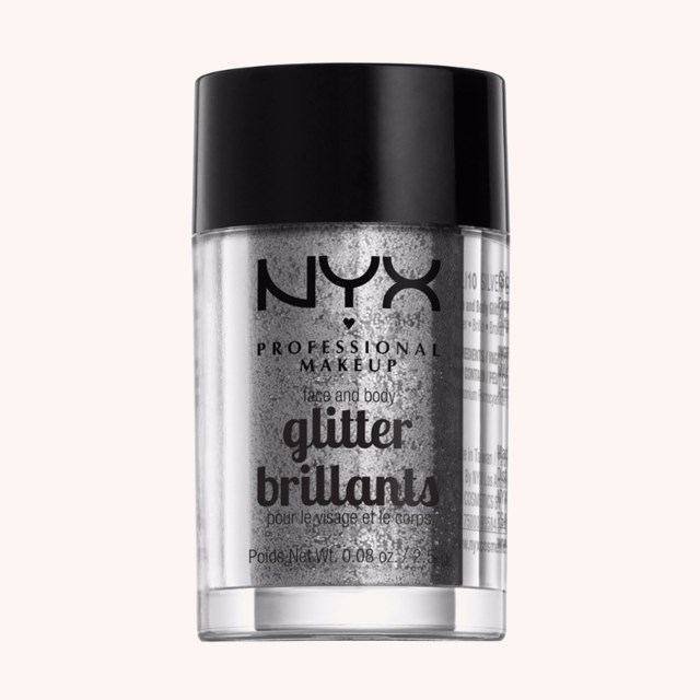 Face & Body Glitter Silver Face & Body Glitter Silver