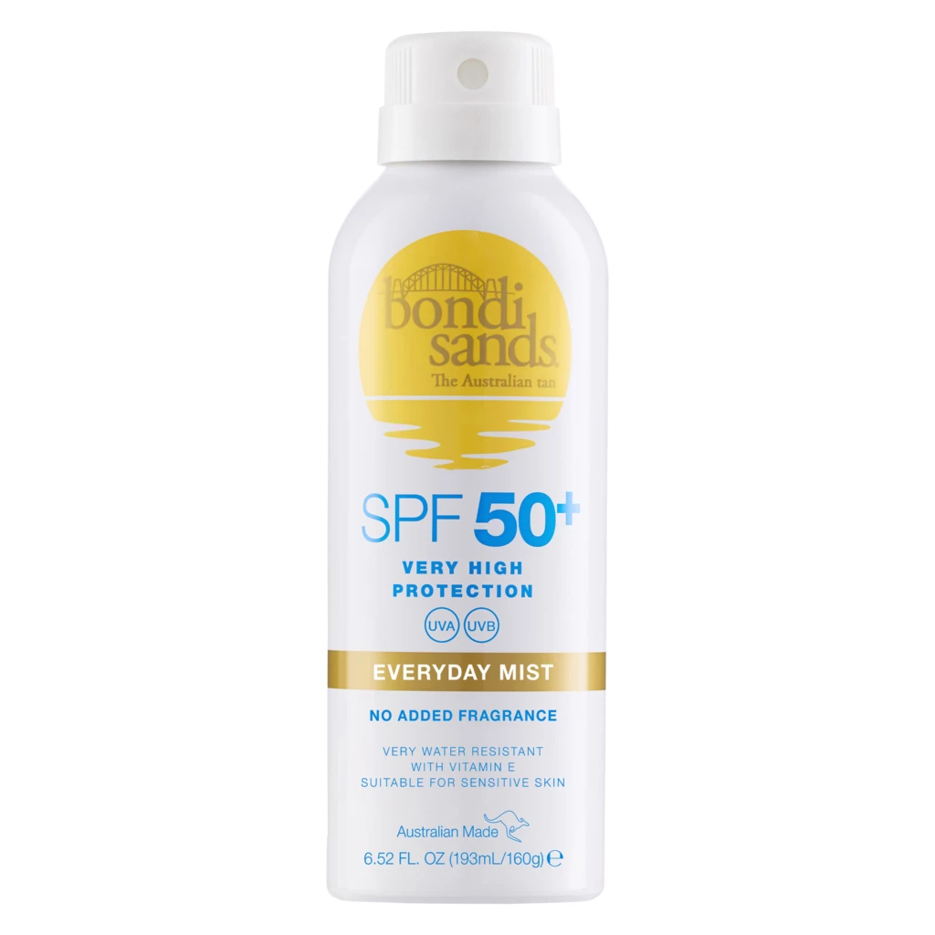 Bondi Sands - SPF50+ Everyday Aerosol Mist Spray 160 g på KICKS.no