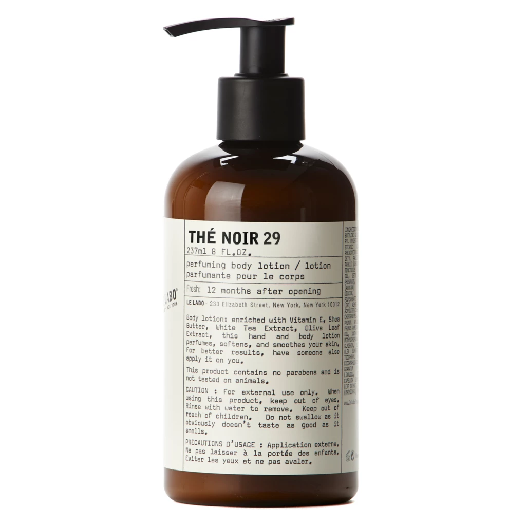 Le Labo - Thé Noir 29 Body Lotion 237 ml på KICKS.se