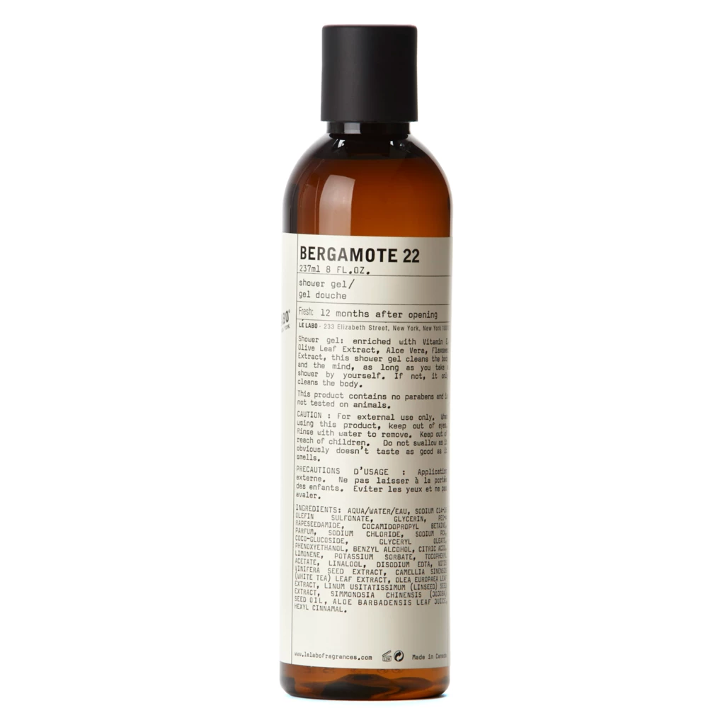 Le Labo - Bergamote 22 Shower Gel 237 ml på KICKS.no