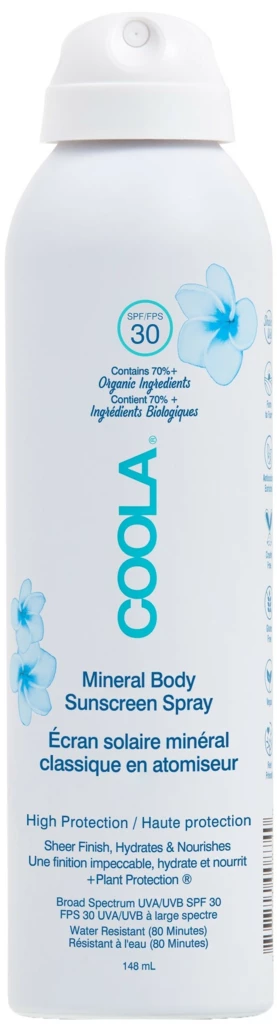COOLA - Mineral Body Spray Fragrance Free SPF30 148 ml på KICKS.se
