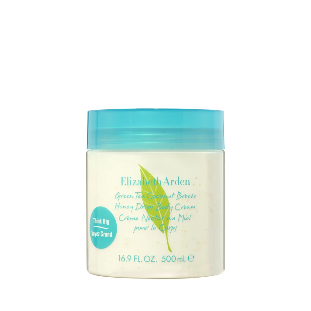 Elizabeth Arden - Green Tea Coconut Breeze Body Cream 500 ml på KICKS.no