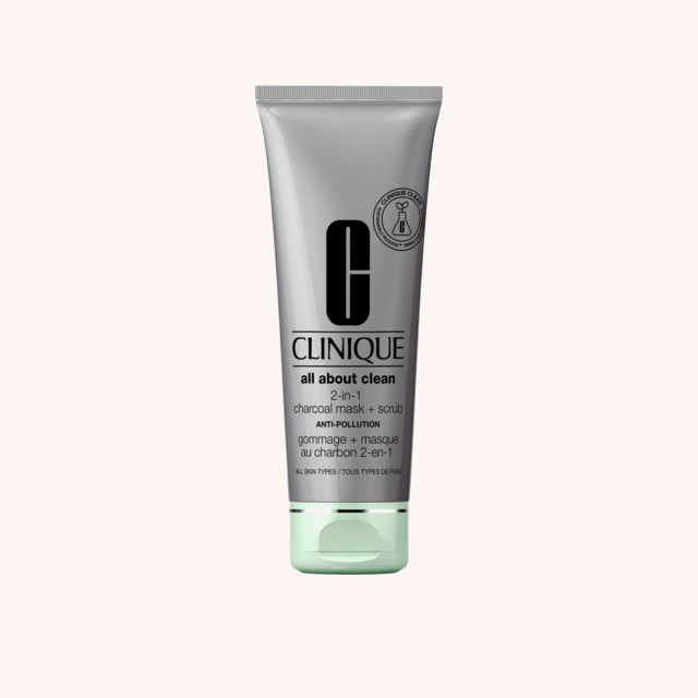 All About Clean Charcoal Mask + Scrub Anti-Pollution 100 ml All About Clean Charcoal Mask + Scrub Anti-Pollution 100 ml
