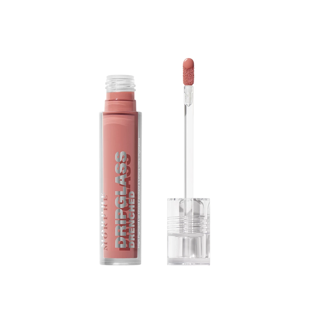 Morphe - Dripglass Drenched High Pigment Lip Gloss Wet Peach på KICKS.no