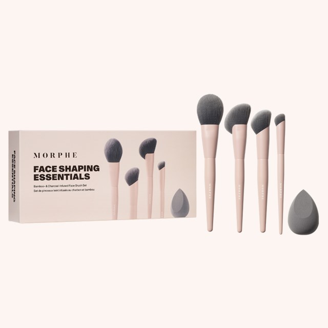 Shaping Essentials Bamboo & Charcoal Infused Face Brush Set Shaping Essentials Bamboo & Charcoal Infused Face Brush Set