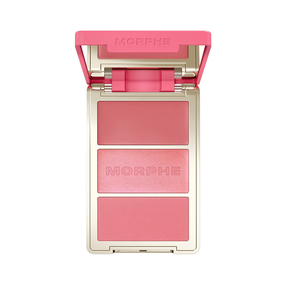 Morphe - Cheek Thrills Multi-Finish Face Trio Blind Date på KICKS.no