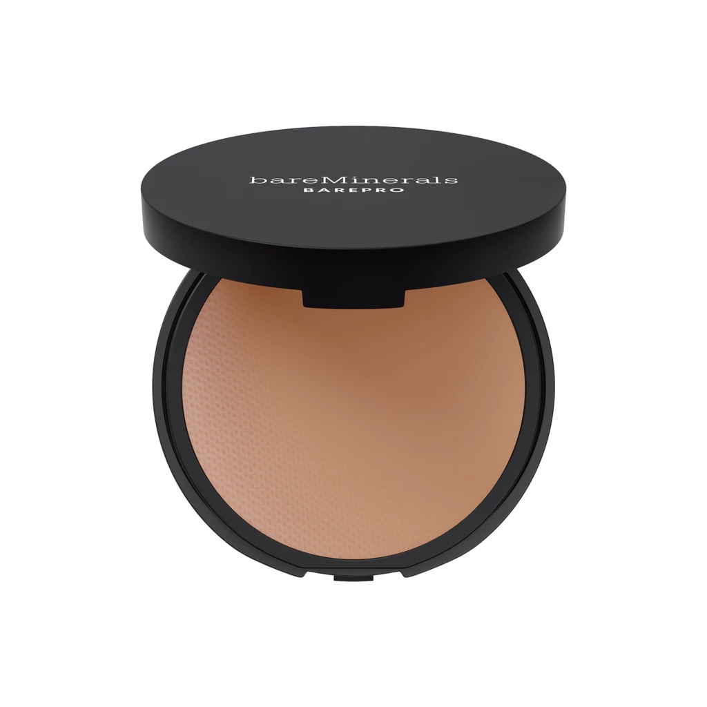 bareMinerals - BarePro 16-Hour Skin-Perfecting Powder Foundation Medium Deep 45 Cool på KICKS.no