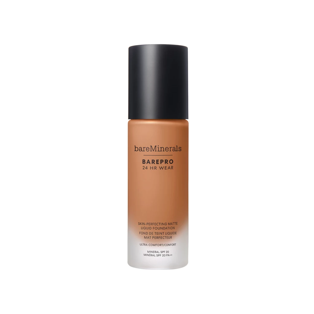 bareMinerals - Barepro 24H Matte Liquid Foundation Medium Deep 46 Cool på KICKS.se