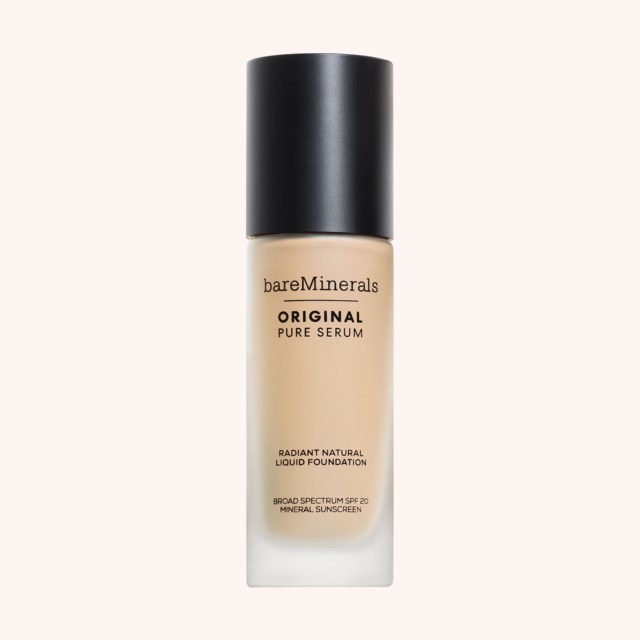 Original Pure Serum Radiant Natural Liquid Foundation Mineral SPF20 1 Fair Warm