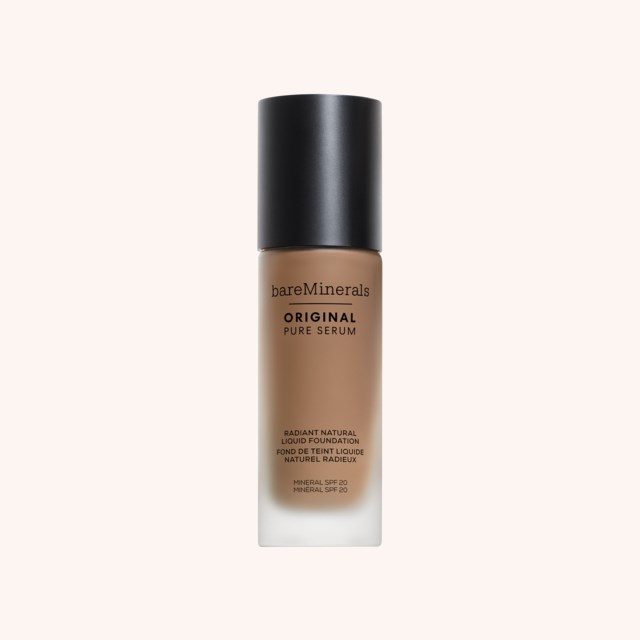 Original Pure Serum Radiant Natural Liquid Foundation Mineral SPF20 Medium Deep Cool 4 Original Pure Serum Radiant Natural Liquid Foundation Mineral SPF20 Medium Deep Cool 4