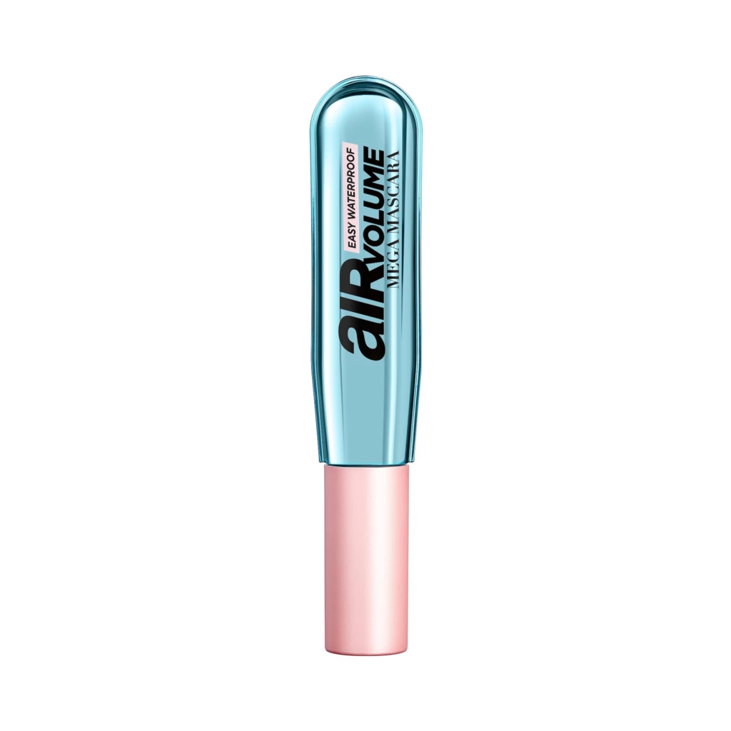 L'Oréal Paris - Mega Volume Air Mascara Waterproof Black på KICKS.no