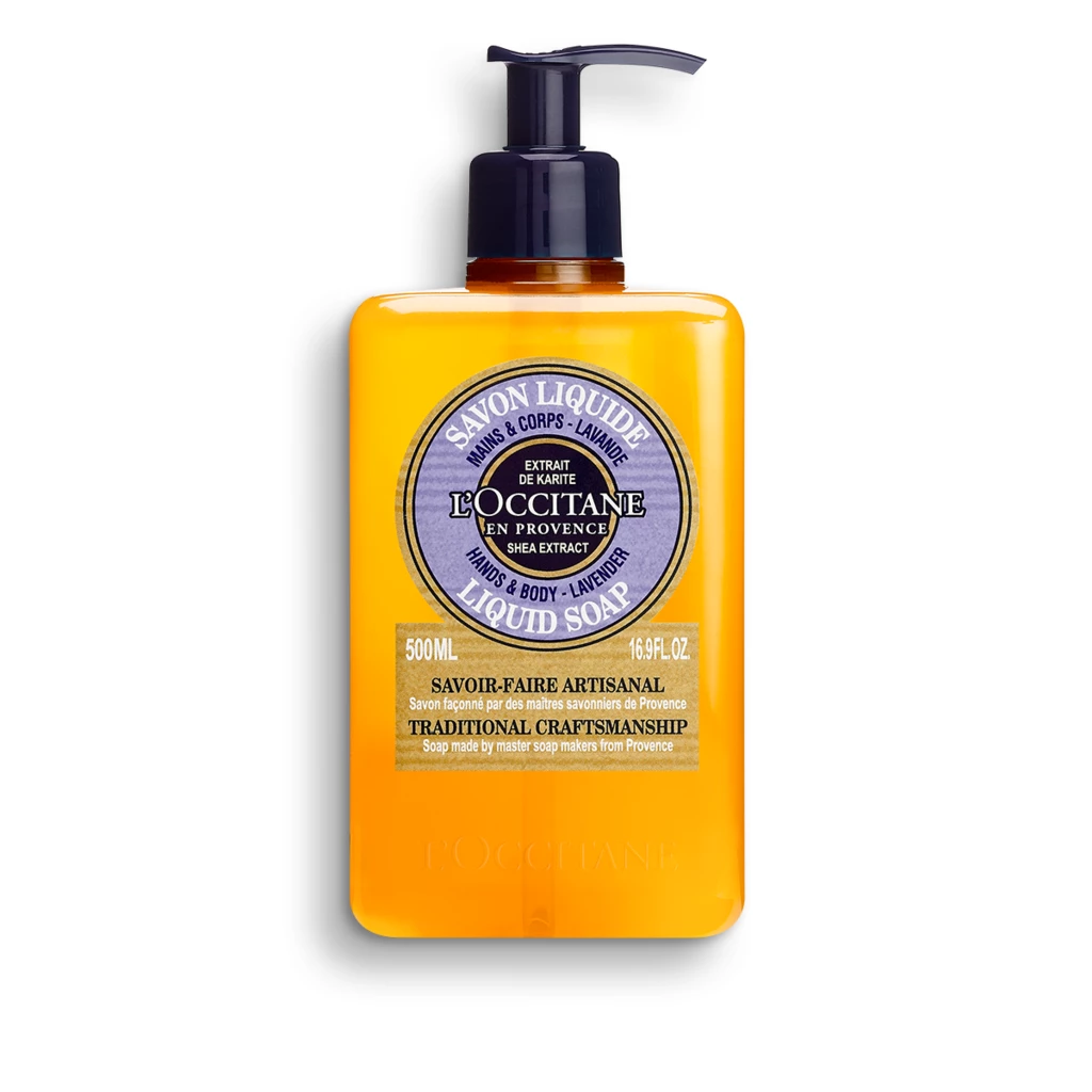 L'Occitane - Shea Liquid Soap Lavender 500 ml på KICKS.se