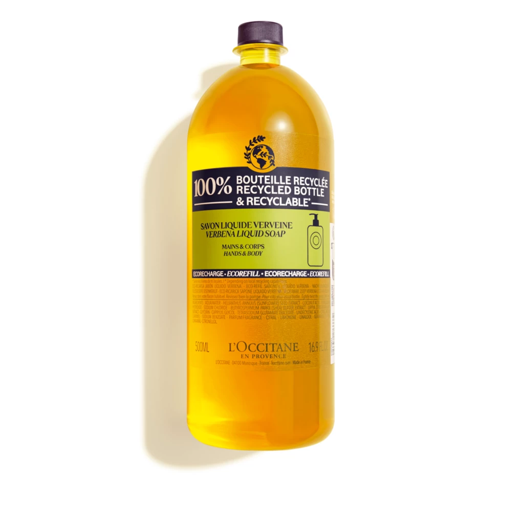 L'Occitane - Shea Verbena Eco Refill Liquid Soap 500 ml på KICKS.se