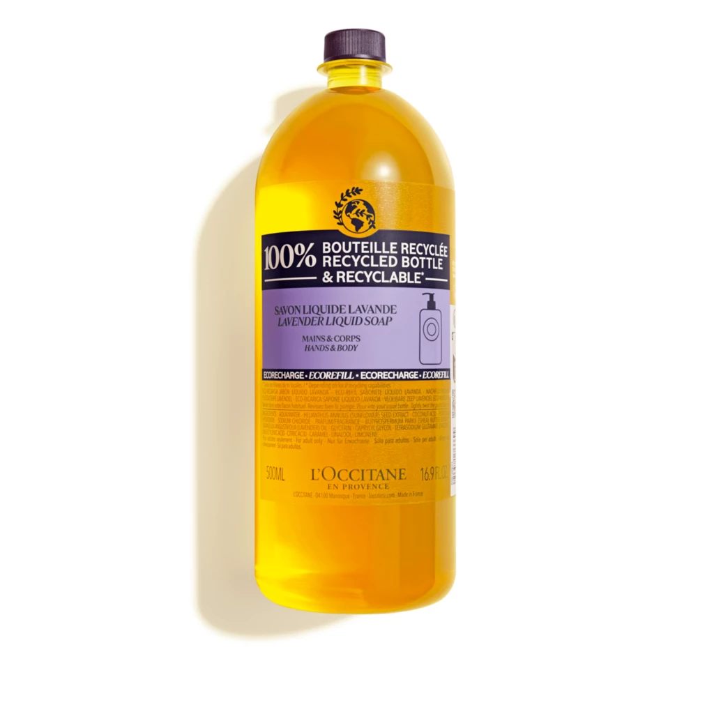 L'Occitane - Shea Lavendel Eco Refill Liquid Soap 500 ml på KICKS.se
