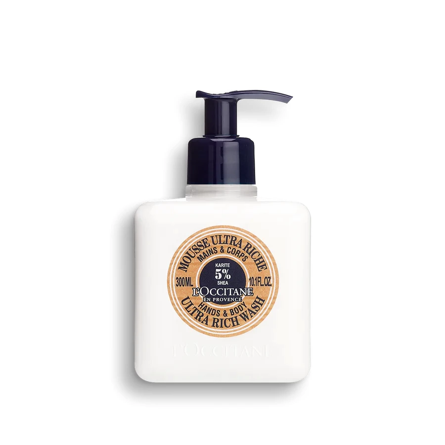 L'Occitane - Shea Ultra Rich Hand & Body Wash 300 ml på KICKS.se