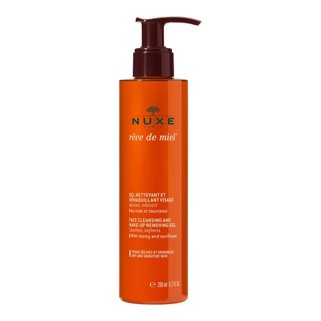 NUXE - Rêve De Miel Face Cleansing & Make-Up Removing Gel 200 ml på KICKS.se