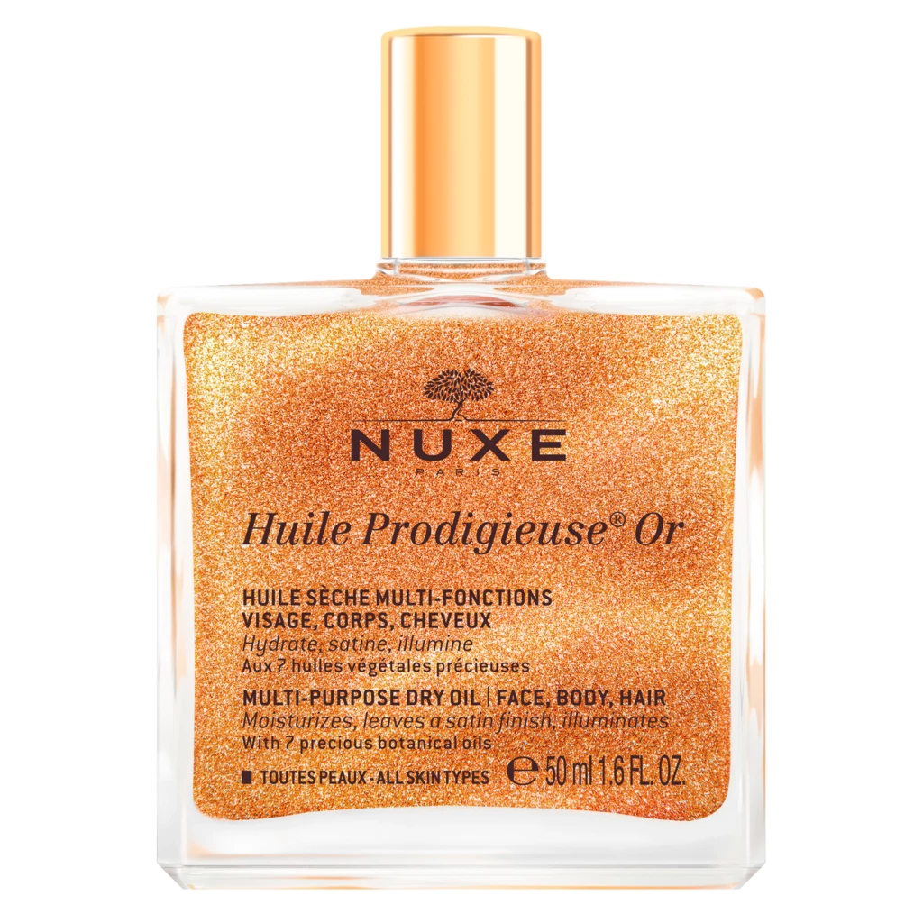 NUXE - Huile Prodigieuse Dry Oil Golden Shimmer 50 mlosoitteessa Kicks.fi