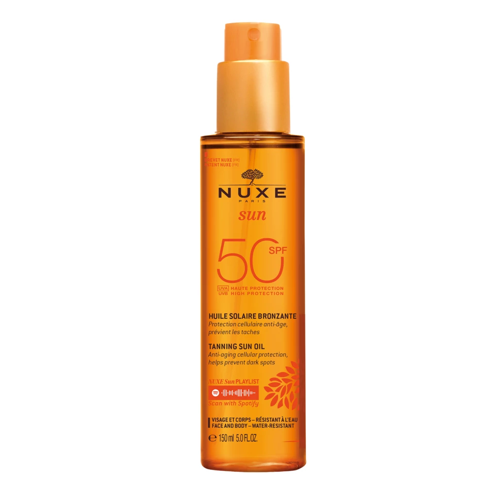 NUXE - Nuxe Tanning Sun Oil SPF50 150 ml på KICKS.no