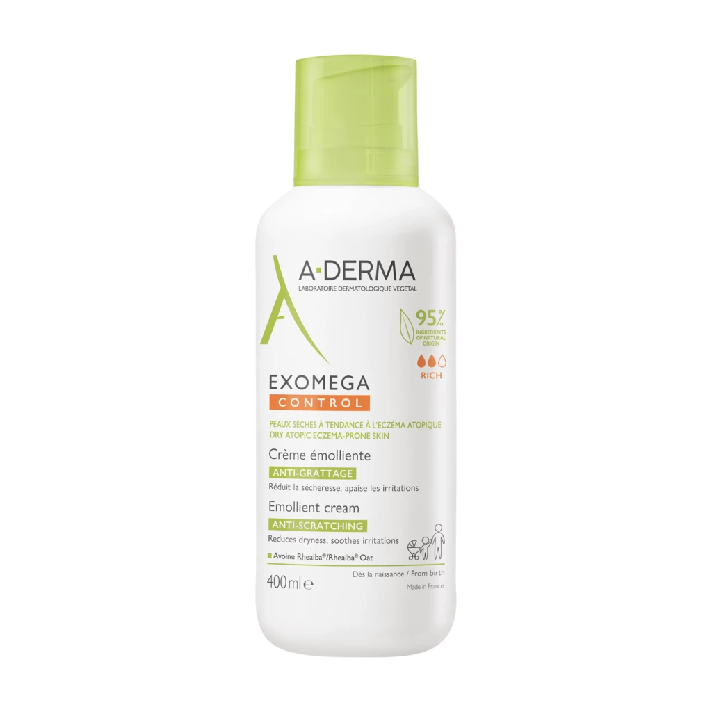 A-Derma - Exomega Control Cream 400 ml på KICKS.se
