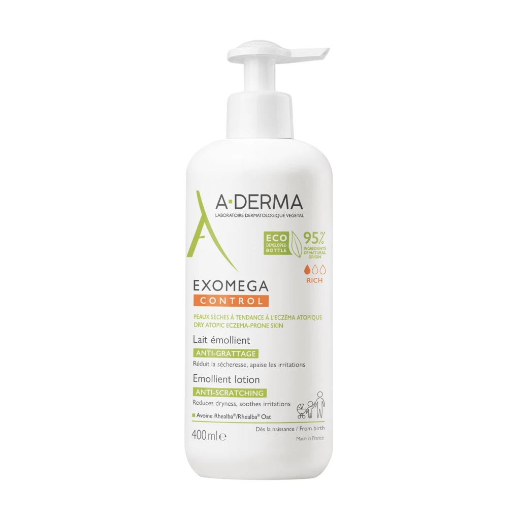 A-Derma - Exomega Control Lotion 400 ml på KICKS.se