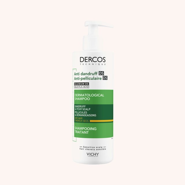 Dercos Anti-Dandruff Shampoo For Dry Hair 390 ml Dercos Anti-Dandruff Shampoo For Dry Hair 390 ml