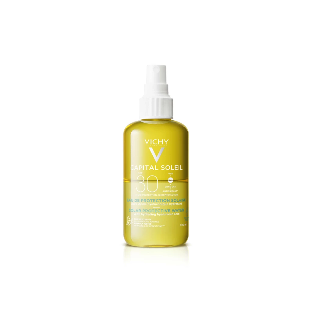 Vichy - Capital Soleil Hydrating Protective Water SPF30 200 ml på KICKS.se