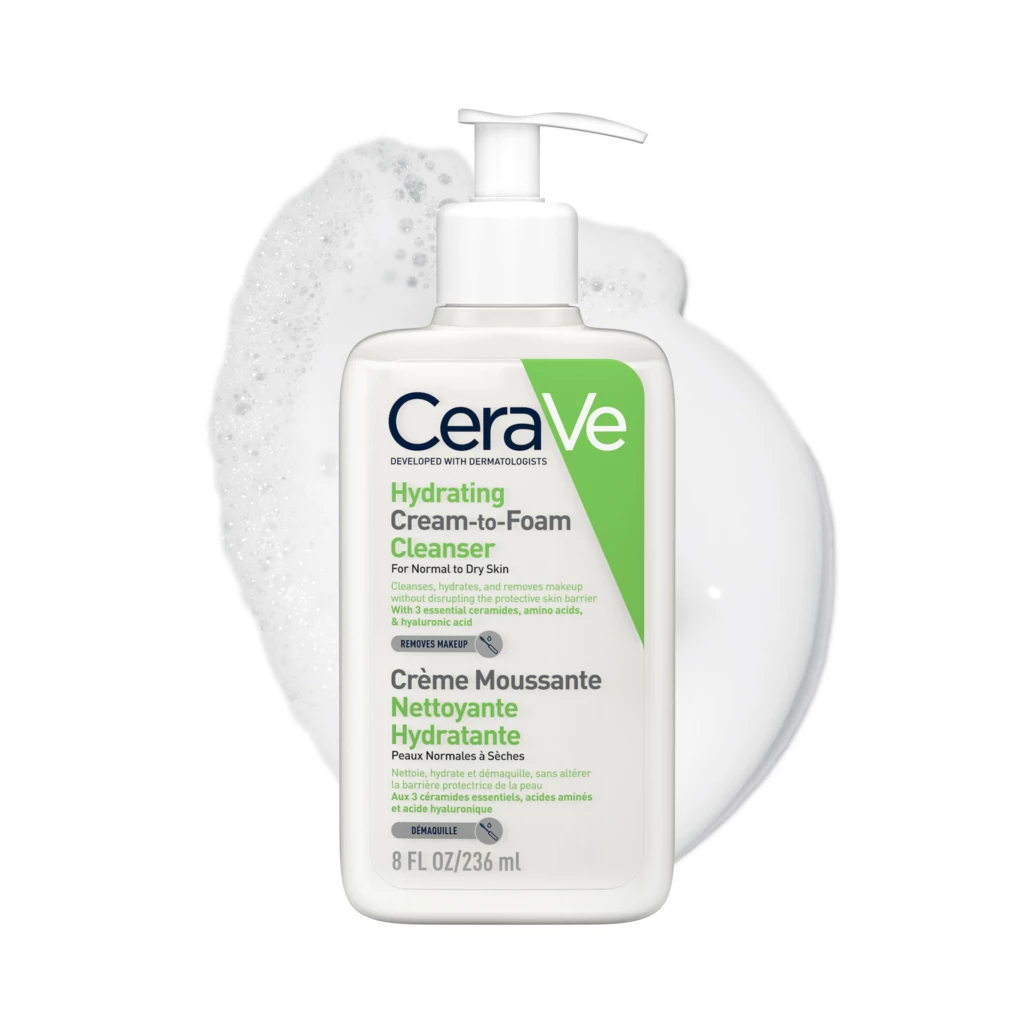 CeraVe - Cream To Foam Cleanser 236 ml på KICKS.se