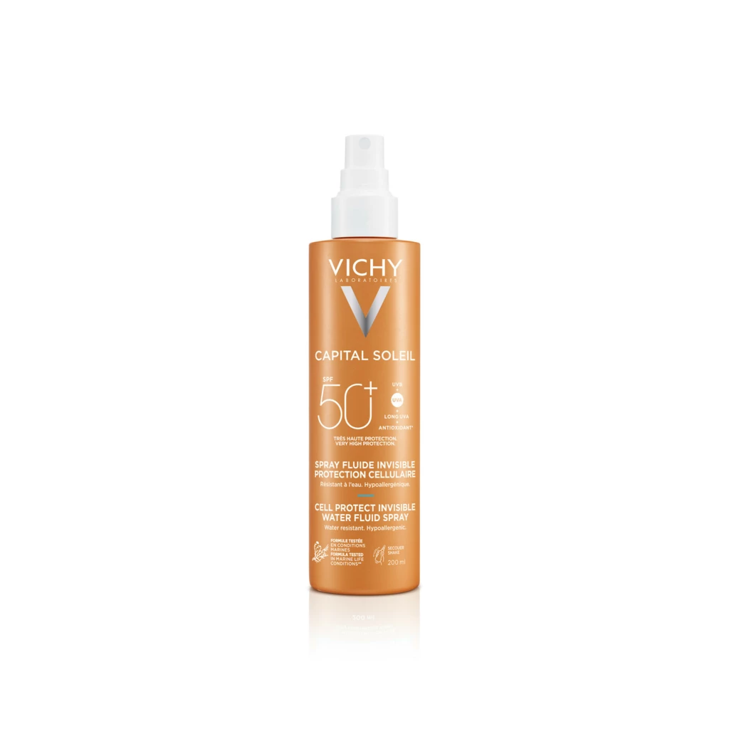 Vichy - Capital Soleil Cell Protect Invisible Spray SPF50+ 200 ml på KICKS.se