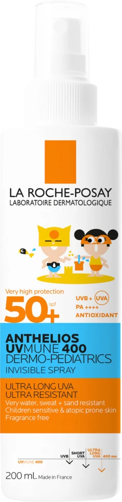 La Roche-Posay - Anthelios Kids UVmune Kids Spray SPF50+ 200 ml på KICKS.se