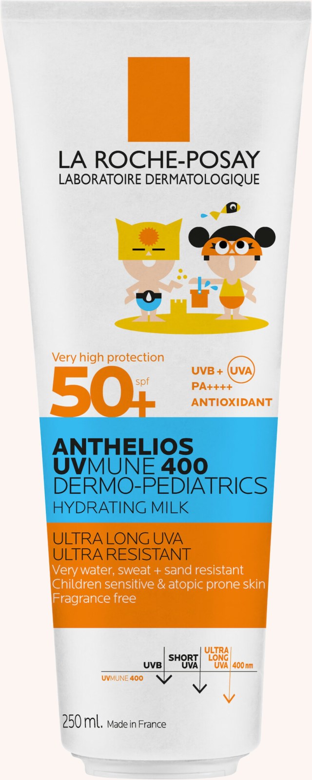 Anthelios Kids UVmune Milk SPF50+ Paper Tube 250 ml Anthelios Kids UVmune Milk SPF50+ Paper Tube 250 ml