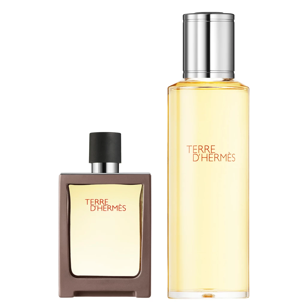 HERMÈS - Terre D'Hermès Travel Spray + Refill Eau De Toilette 155 ml på KICKS.se