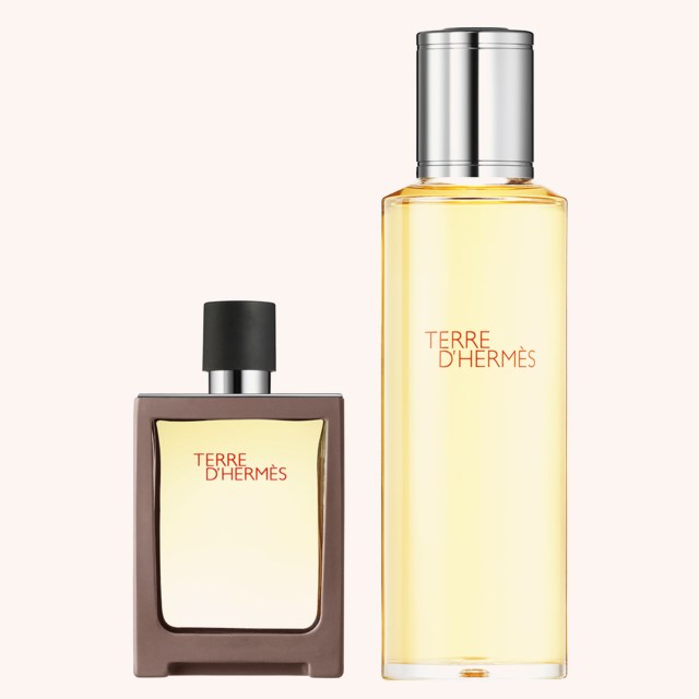 Terre D'Hermès Travel Spray + Refill Eau De Toilette 155 ml Terre D'Hermès Travel Spray + Refill Eau De Toilette 155 ml