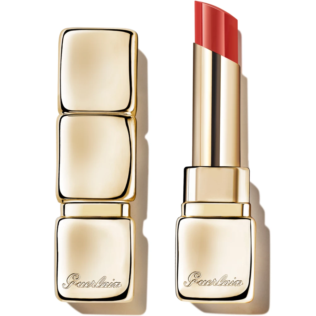GUERLAIN - KissKiss Shine Bloom Lipstick 519 Floral Brick på KICKS.se