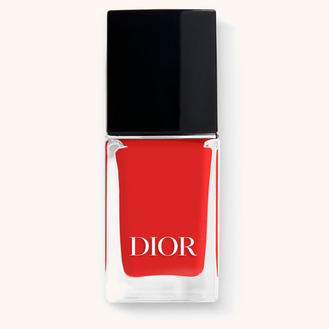 Vernis Nail Polish With Gel Effect And Couture Color 080 Red Smile Vernis Nail Polish With Gel Effect And Couture Color 080 Red Smile