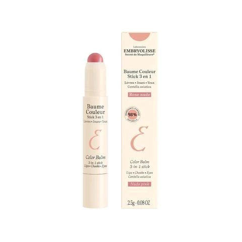 Embryolisse - Color Balm 3-In-1 Stick Nude Pink på KICKS.no