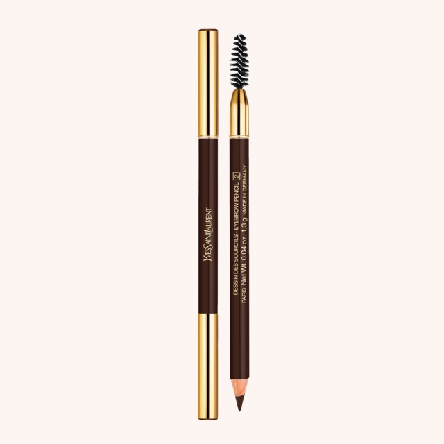 Dessin Des Sourcils Eyebrow Pencil N°02 Brun Profond Dessin Des Sourcils Eyebrow Pencil N°02 Brun Profond