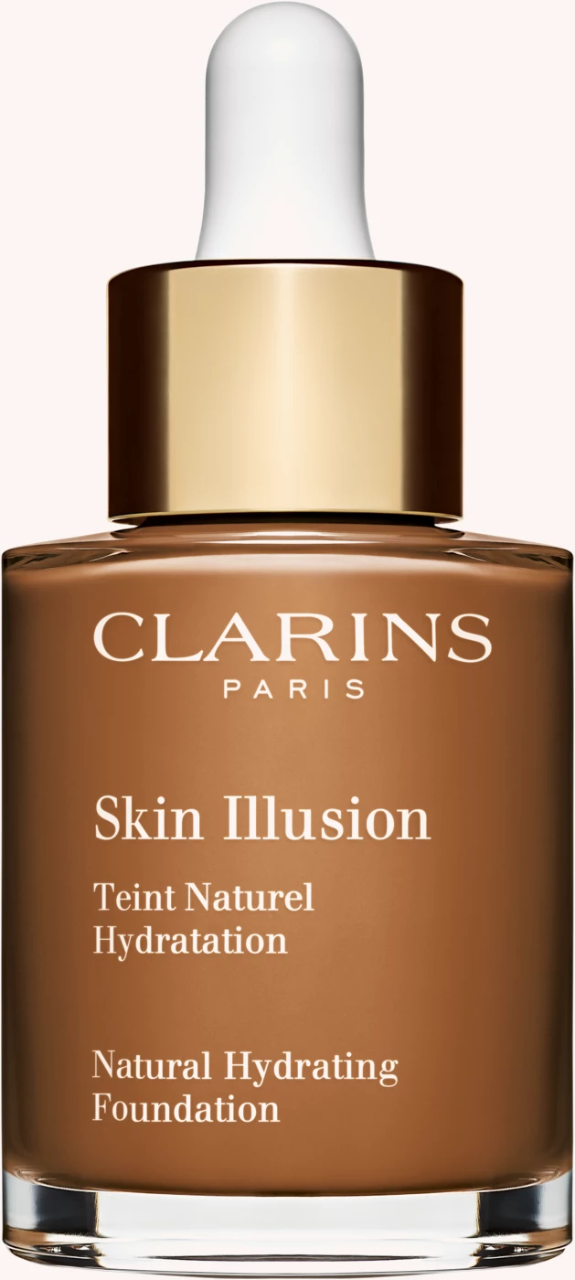 Skin Illusion Foundation SPF15 Clarins Skin Illusion Spf 15 Foundation:118.5 Choc Skin Illusion Foundation SPF15 Clarins Skin Illusion Spf 15 Foundation:118.5 Choc
