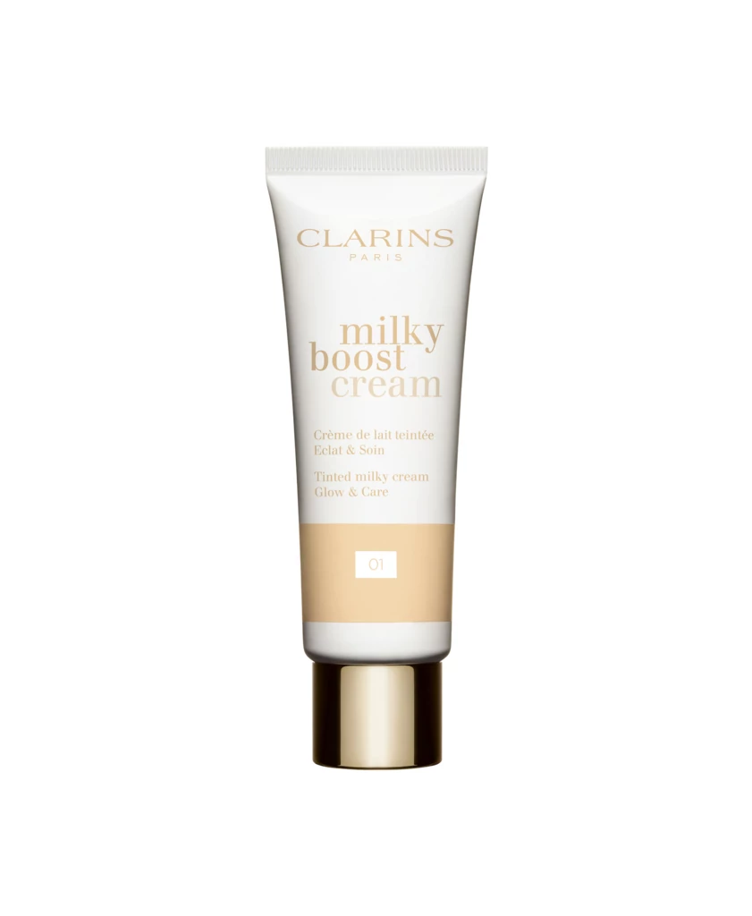 Clarins - Milky Boost Cream Foundation 1 på KICKS.no