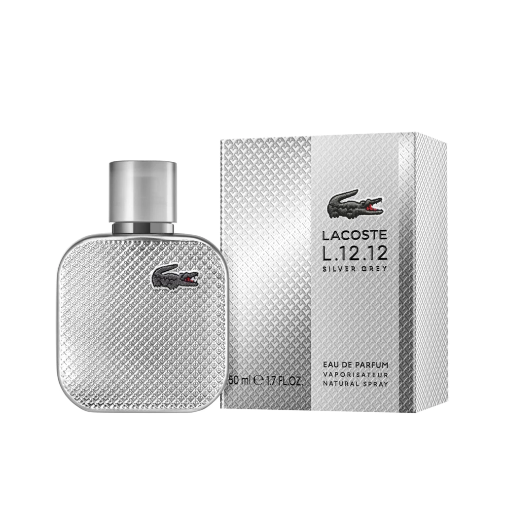 Lacoste - L.12.12 Silver Grey EdP 50 mlosoitteessa Kicks.fi
