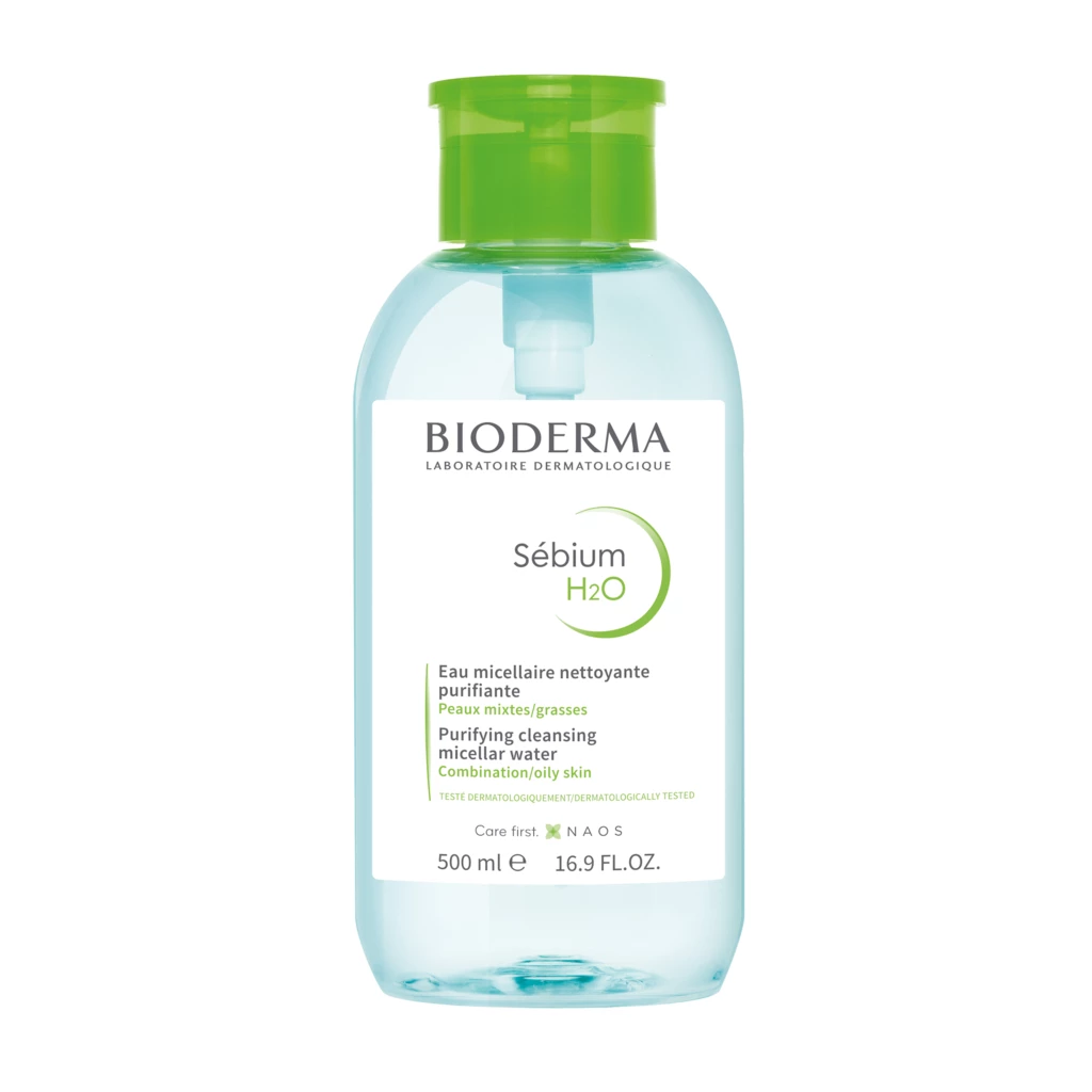 Bioderma - Sébium H2O Pump 500 ml på KICKS.se