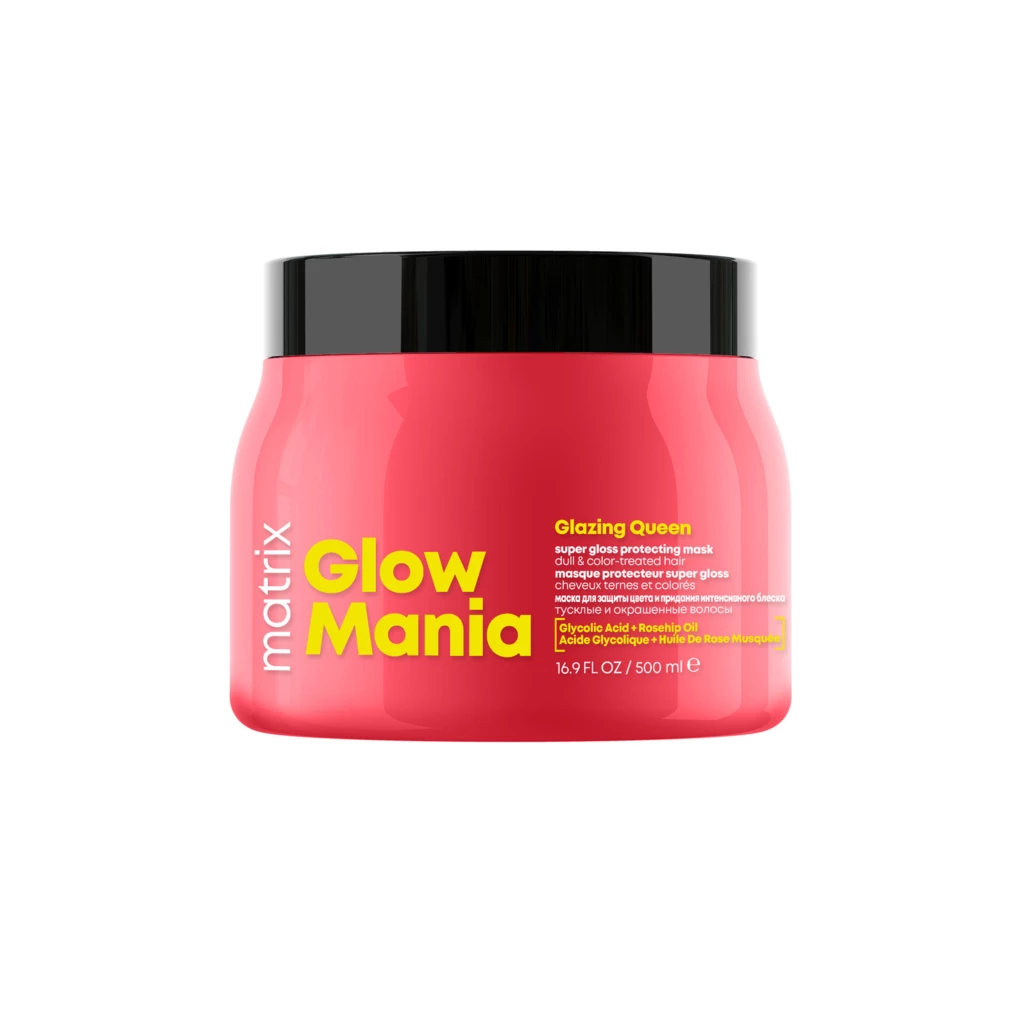 Matrix - Glow Mania Glazing Queen Super Gloss Protecting Hair Mask 500 ml på KICKS.se