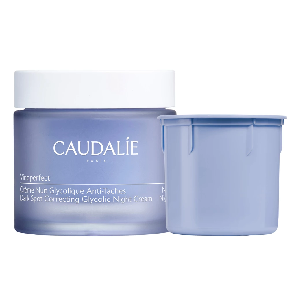 Caudalie - Vinoperfect Dark Spot Correcting Glycolic Night Cream Refill 50 ml på KICKS.no