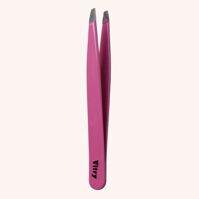 Tweezers Slant Ends Pink Tweezers Slant Ends Pink