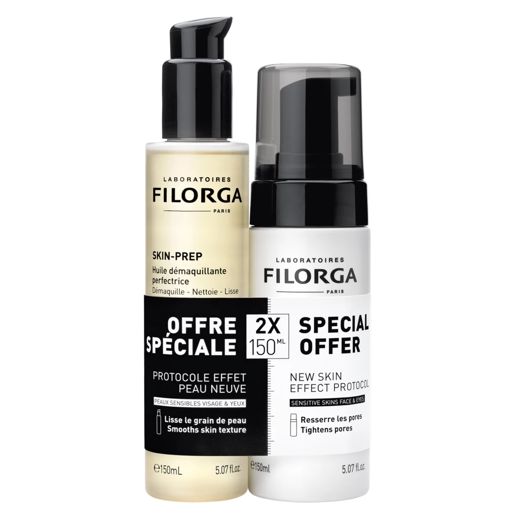 FILORGA - Skin-Prep Duo Cleansing Oil & Cleansing Foam 300 mlosoitteessa Kicks.fi